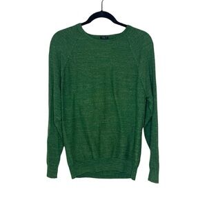 J. Crew Rugged 100% Cotton Mens Crewneck  Slim Fit Sweater size Medium